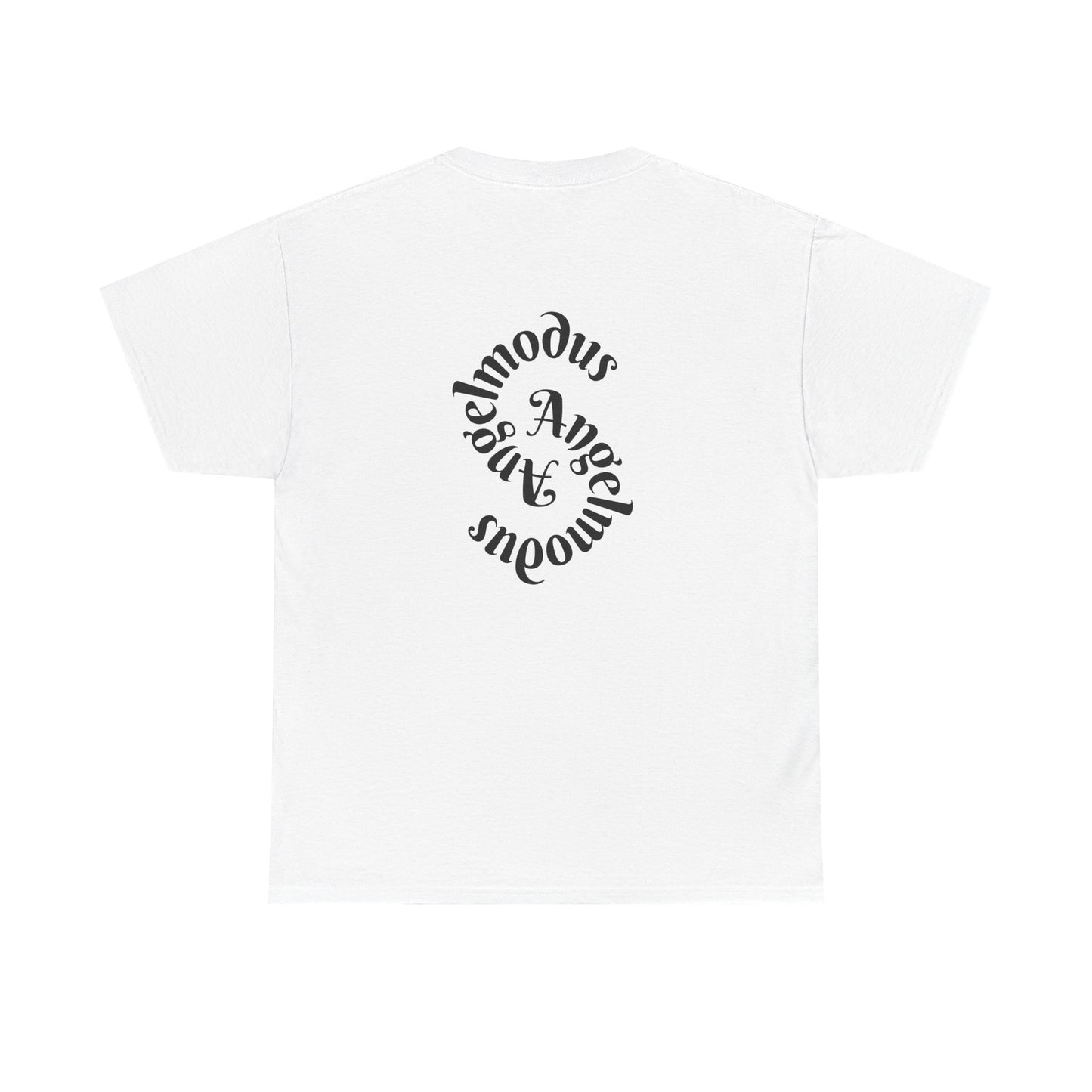 See A Style Logo T-Shirt – Retro-Grafikshirt mit kreisförmigem „Angelmodus“-Design