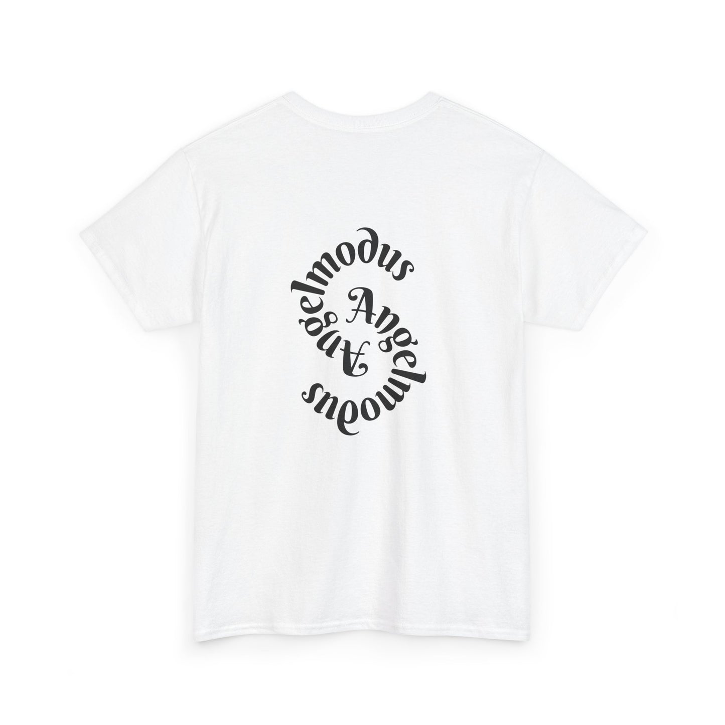See A Style Logo T-Shirt – Retro-Grafikshirt mit kreisförmigem „Angelmodus“-Design